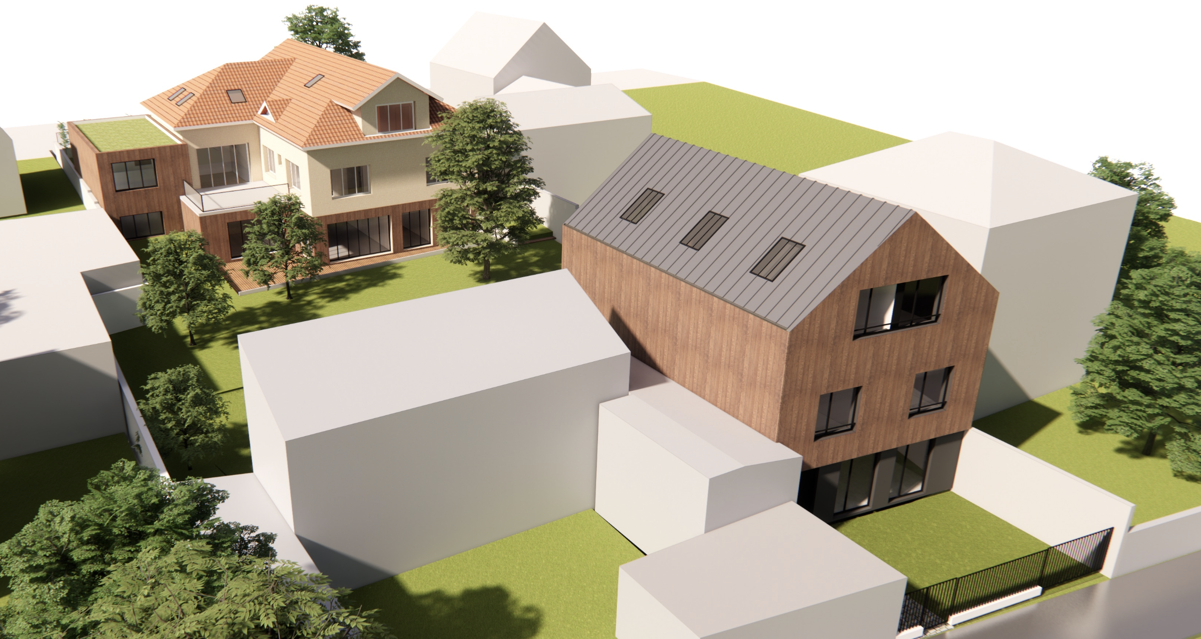 Vue d'ensemble résidence